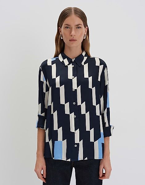 someday Satinbluse Printbluse ZINNOVA Loose in günstig online kaufen