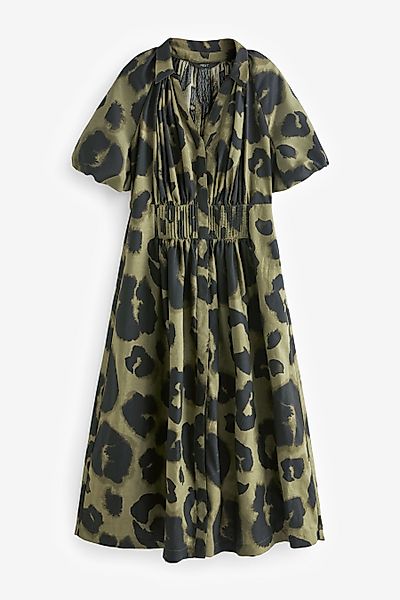 Next Midikleid Midikleid mit Puffärmeln (1-tlg) günstig online kaufen