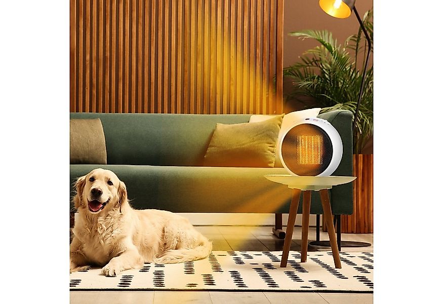 HOMCOM Heizlüfter Heizgerät Elektroheizer Heizer Heizung Wärme, 1500 W, PP- günstig online kaufen