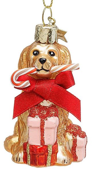 SIKORA Weihnachtsbaumkugel Cockapoo Hund besondere Weihnachtskugel Glas Anh günstig online kaufen