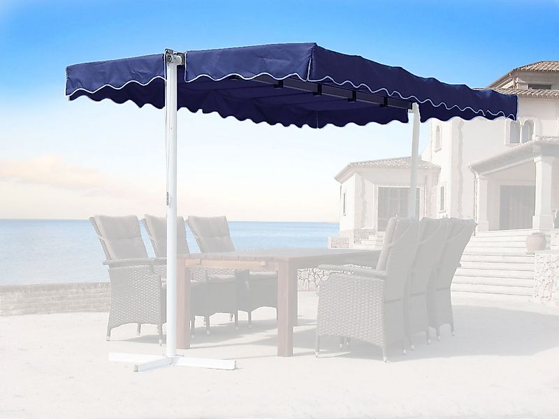 Quick Star Standmarkise Ersatzdach Markise Dubai Blau (1x Ersatzdach ohne G günstig online kaufen