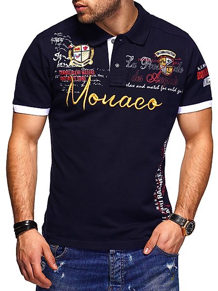 Style-Division Poloshirt SDPLANO Bedruckt & mit günstig online kaufen