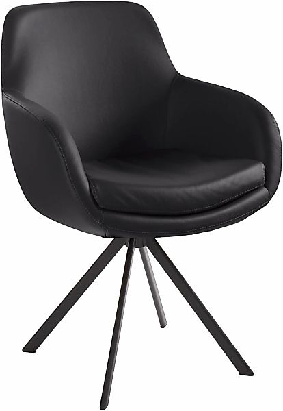 Musterring Esszimmerstuhl "Tavia" (Set) 2 Stk.Stativgestell Eisen schwarz, günstig online kaufen