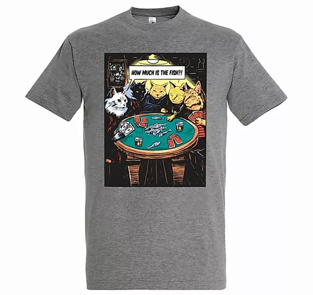 Youth Designz T-Shirt "How Much Is The Fish?" Poker Herren Shirt mit trendi günstig online kaufen