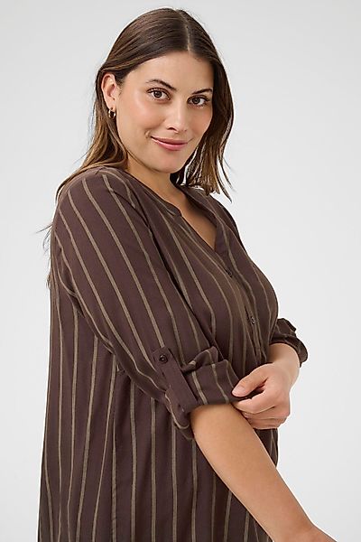 KAFFE Curve Langarmbluse Langarm-Bluse KCsida Große günstig online kaufen
