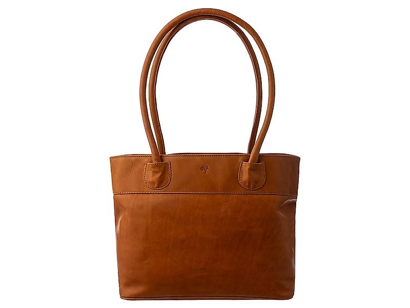Prato Shopper LM Vivek K401 Shopper Leder light cognac (1-tlg), Leder günstig online kaufen