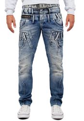 Cipo & Baxx Regular-fit-Jeans Herren Hose günstig online kaufen