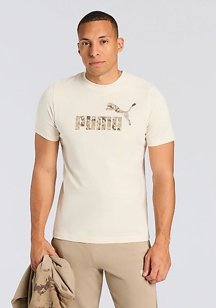 PUMA T-Shirt "ESS CAMO TEE" Regular Fit, Kurzarmdesign, Rundhalsausschnitt günstig online kaufen