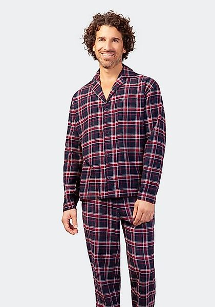 Hajo 5-Pocket-Hose Pyjama, Premium Cotton/Flanell günstig online kaufen