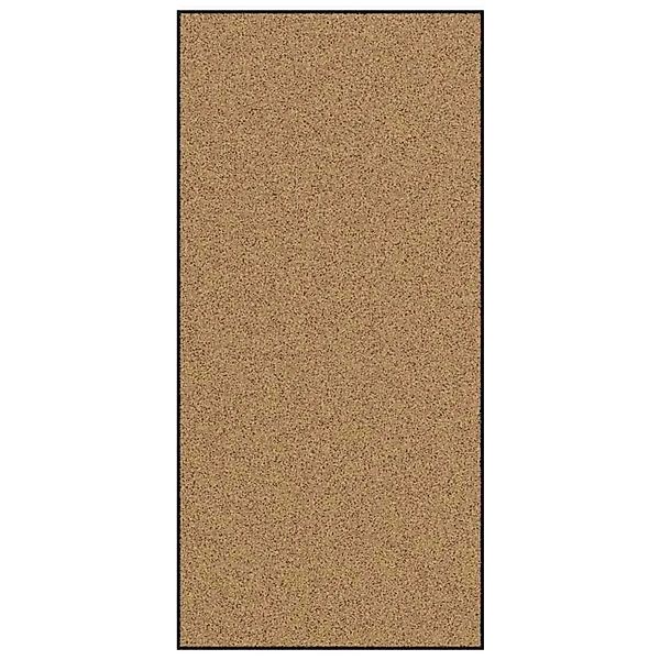 vidaXL Fußmatte Creme und Schwarz 120 x 250 cm Polyamid und PVC 4100753 günstig online kaufen