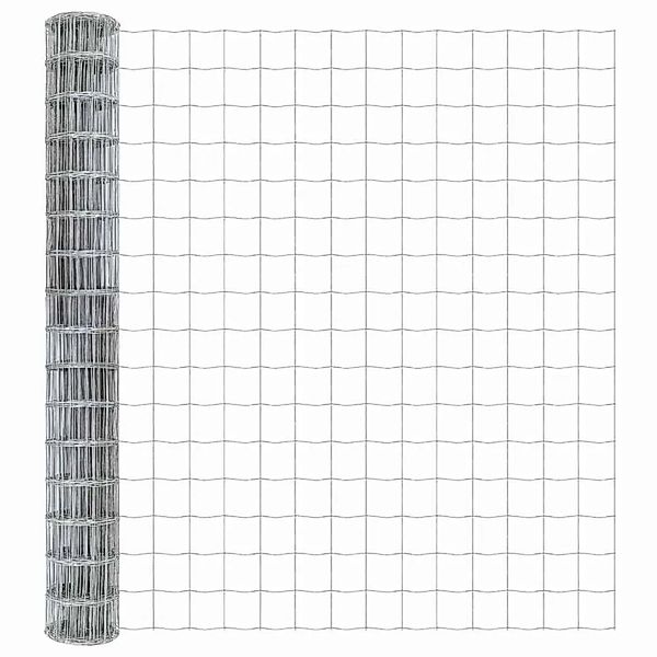 vidaXL Eurozaun 1,6 x 10 m PVC-beschichtetes Eisen 42004657 günstig online kaufen