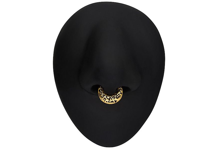 Wildcat Nasenpiercing Leopard Septum Clicker für Ohr, Nase, Durchmesser: 8, günstig online kaufen