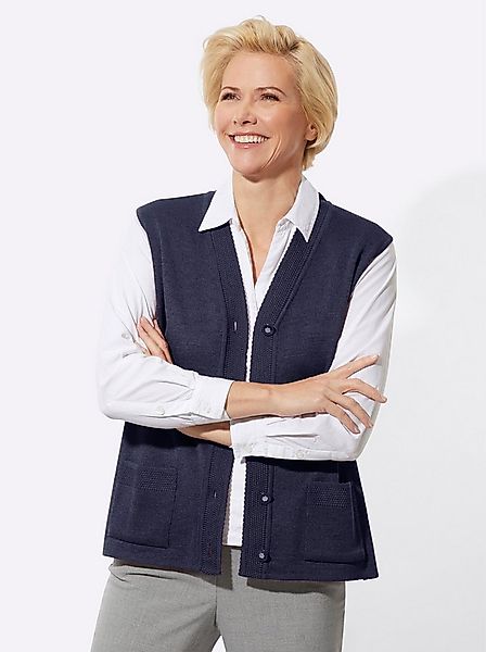 Witt Strickweste Strickweste Ärmellos günstig online kaufen
