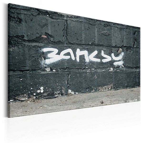 Wandbild - Banksy - Unterschrift günstig online kaufen