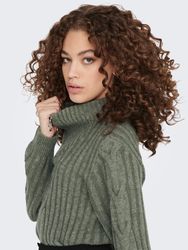 JDY Stehkragenpullover JDYANDREA L/S ZIP CABLE günstig online kaufen