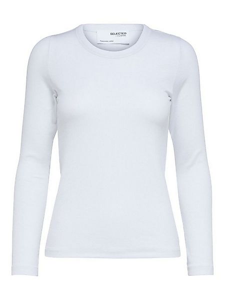 Selected Langarmshirt DIANNA (1-tlg) Plain/ohne Details günstig online kaufen