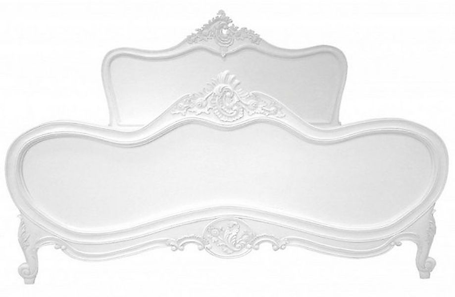 Casa Padrino Bett Bett Maison Paris Weiß 180 x 200 cm aus der Kollektion vo günstig online kaufen