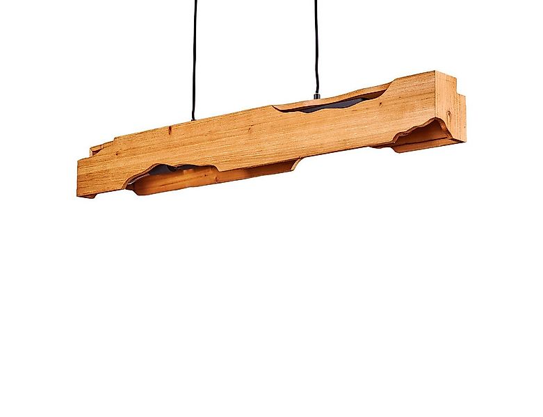 hofstein Pendelleuchte moderne Hängelampe aus Holz/Metall in Naturfarben/Sc günstig online kaufen