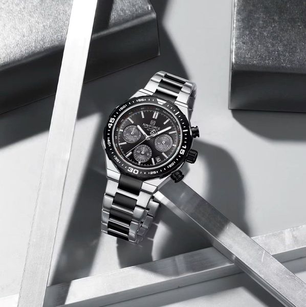 Tidy Quarzuhr NF 8049 Herrenuhr Bicolor günstig online kaufen