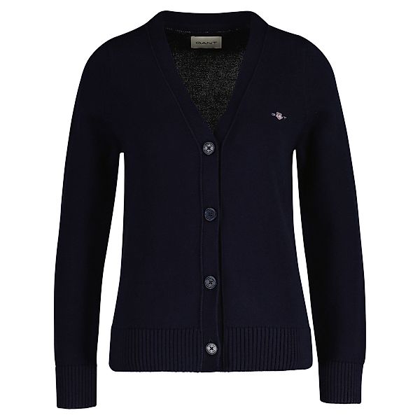 Gant Sweater Damen Strickjacke Baumwolle CLASSIC günstig online kaufen