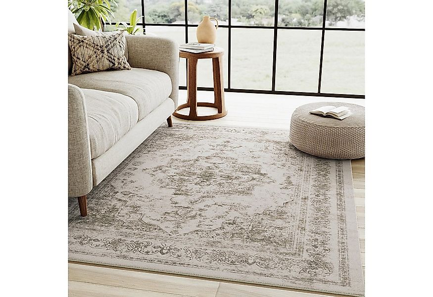 PURECOZY Teppich Wohnzimmerteppich, rutschfester Teppich, waschbar, rechtec günstig online kaufen