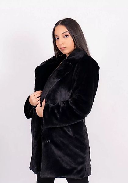 Passioni Fellimitatmantel Oversized Faux Fur Mantel günstig online kaufen