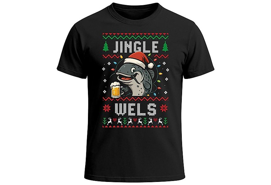 MoonWorks Print-Shirt Herren T-Shirt Weihnachten Spruch Wortspiel lustig Ji günstig online kaufen