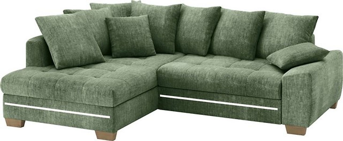Mr. Couch Ecksofa Nikita II, L-Form, mit RGB-LED Beleuchtung, wahlweise mit günstig online kaufen