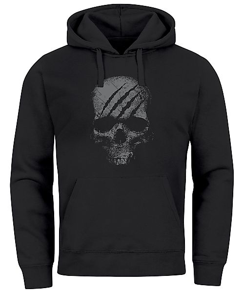Neverless Hoodie Hoodie Herren Totenkopf Skull günstig online kaufen