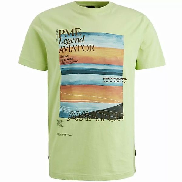 PME LEGEND T-Shirt - kurzarm Shirt mit Print - T-Shirt mit Frontprint günstig online kaufen