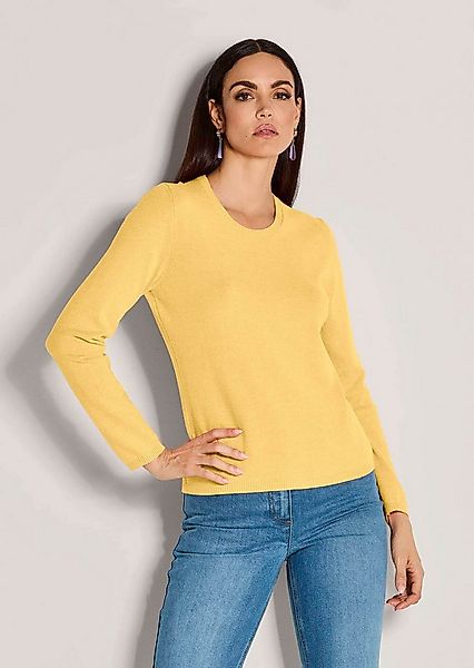 MADELEINE Strickpullover Leichtes Feinstrick-Oberteil mir Rundhals Modernes günstig online kaufen