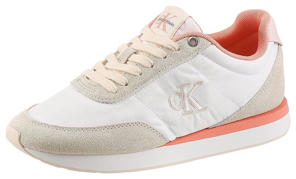 Calvin Klein Jeans RETRO RUNNER ESS MIX MAT Sneaker Schnürschuh, Runner-Sne günstig online kaufen