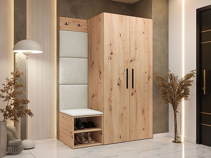 MIRJAN24 Garderoben-Set Medi IV, (Drehtürenschrank, Schuhschrank, günstig online kaufen