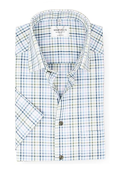 MARVELIS Businesshemd Modern Fit normale, leicht günstig online kaufen