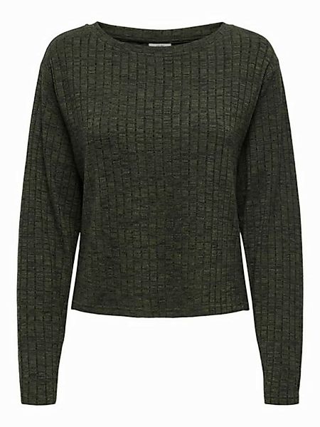 JDY Strickpullover - Langarmtop gerippt - Leichter Pullover - JDYINEZ L/S R günstig online kaufen