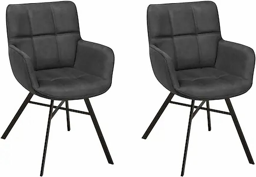 OMG Design Armlehnstuhl »Marcon« (Set) 2 Stk.Esszimmerstuhl, pflegeleichter günstig online kaufen