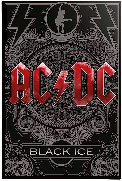 Reinders Poster "AC/DC Black ice", (1 St.) günstig online kaufen