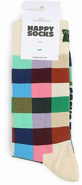 Happy Socks Socken Rainbow Check - Größe 41-46 günstig online kaufen