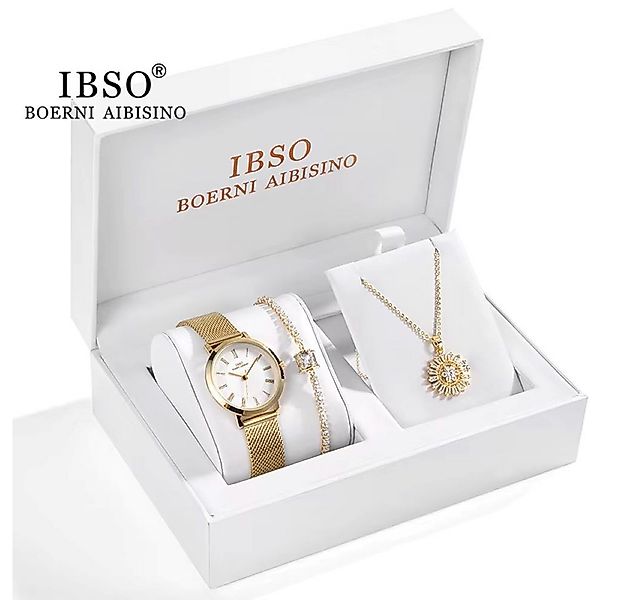 Tidy Schmuckset Valentinstag Muttertag IBSO Geschenkset, Damenuhr Geschenkb günstig online kaufen