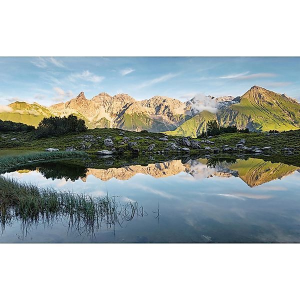 Komar Fototapete Allgäu Spiegel B/L: ca. 450x280 cm günstig online kaufen