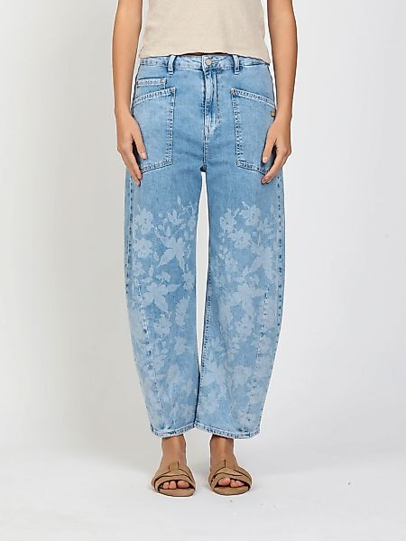 GANG Relax-fit-Jeans "94ODINA" O-Shape mit aufgesetzten Taschen günstig online kaufen