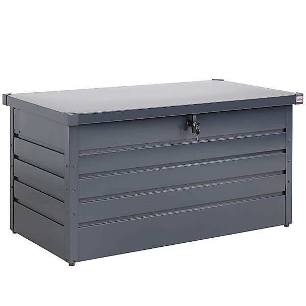 Gartenbox Metall 385L Anthrazit wasserdichte abschließbar günstig online kaufen