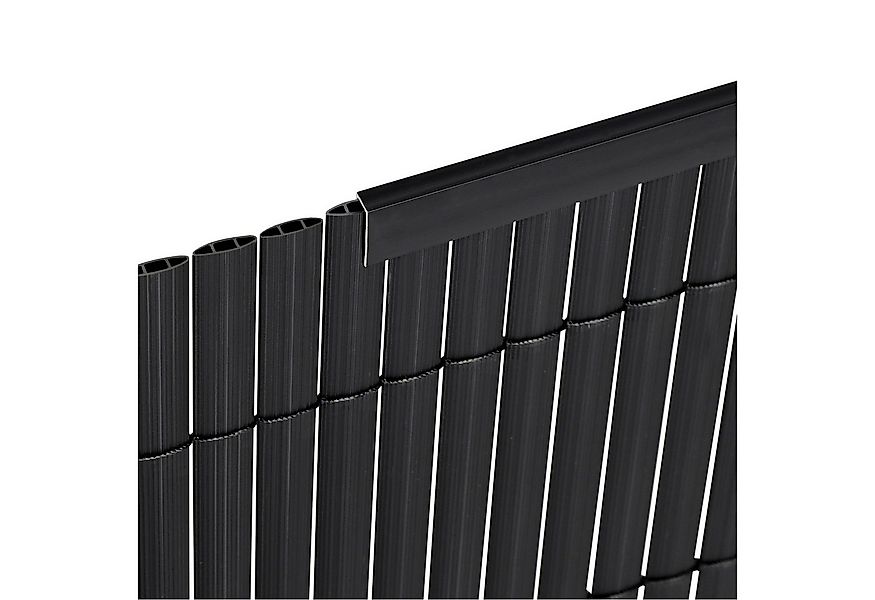 Sekey Balkonsichtschutz PVC Abschlussleiste Abdeckprofil für Sichtschutzmat günstig online kaufen