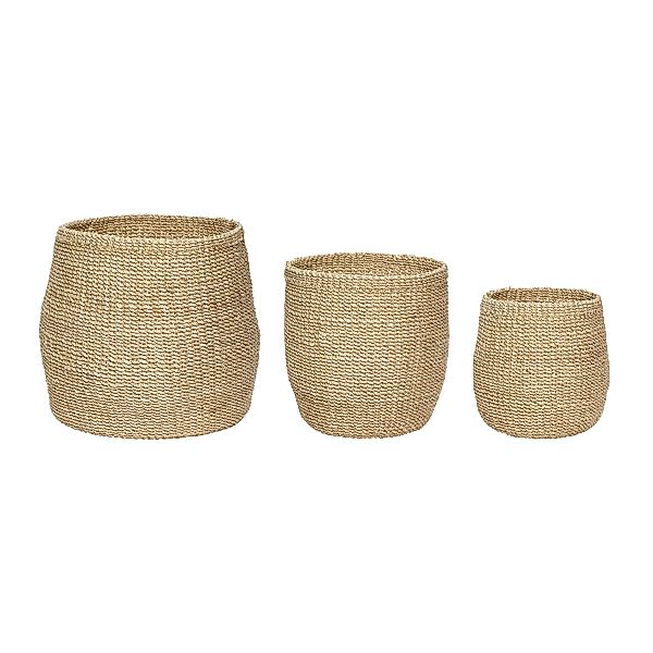 Sort Aufbewahrungskorb Naturfarben ø29 cm Höhe 32 cm günstig online kaufen