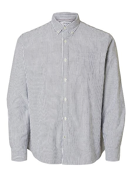 Selected Langarmhemd SLHREG-MAT OX LS SHIRT günstig online kaufen