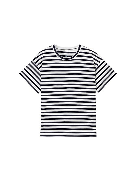 TOM TAILOR T-Shirt mit Markenlabel günstig online kaufen
