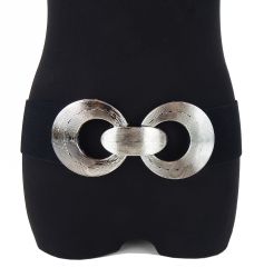 Ella Jonte Stretchgürtel schwarz silber oder günstig online kaufen