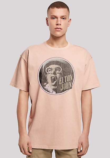 F4NT4STIC T-Shirt "Elton John Vintage Circle", Premium Qualität günstig online kaufen
