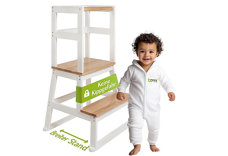 BOMI Stehhilfe Lernturm Swubi (1 St), Montessori Kinder Schemel Kinderhocke günstig online kaufen