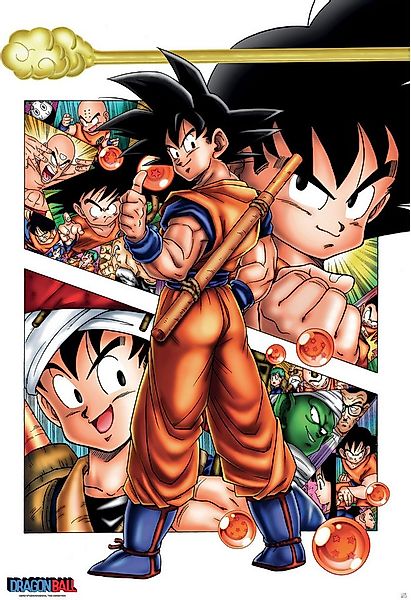 Poster Dragon Ball - Poster - Son Goku Story günstig online kaufen